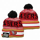 San Francisco 49ers Team Logo Knit Hat YD (7),baseball caps,new era cap wholesale,wholesale hats
